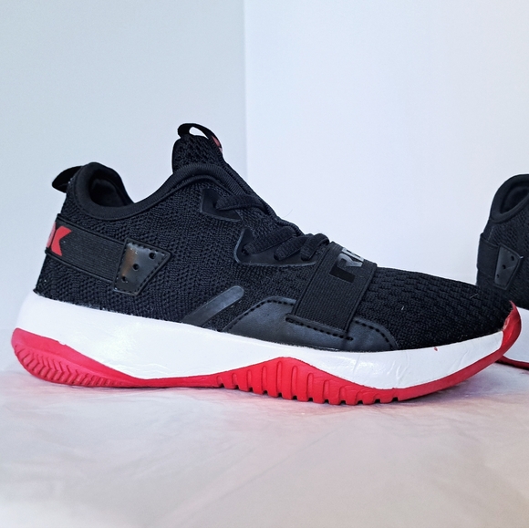 Reebok RBX Prime boys training shoes Red/Black/White Size 3Y (21.6cm) - Picture 5 of 7